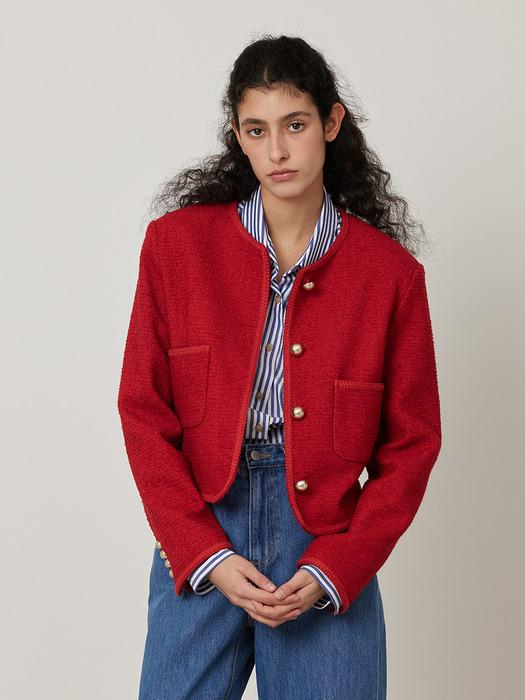 [단독]Spring Tapping Tweed Jacket