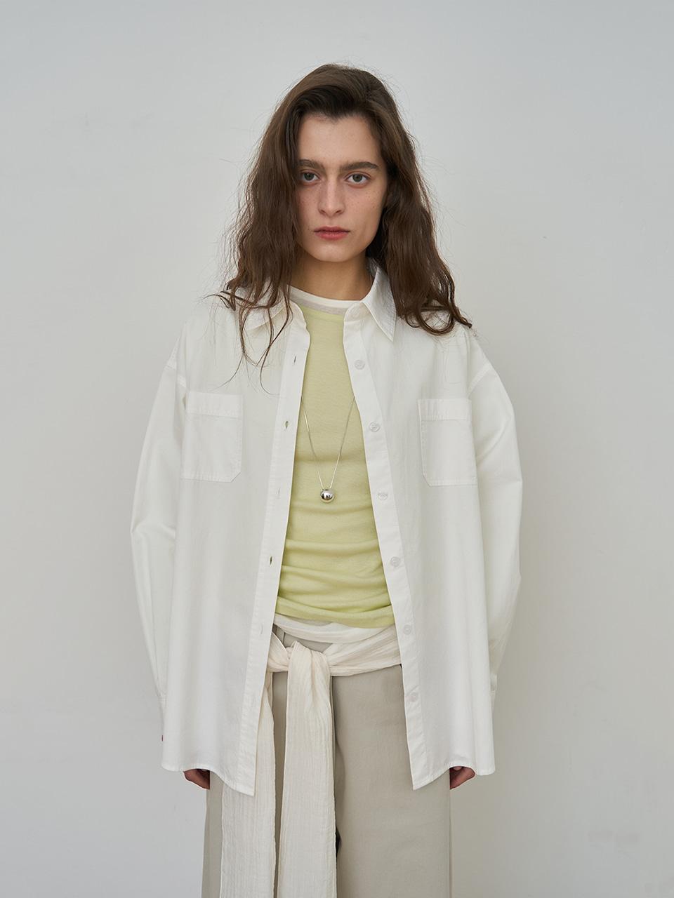 어텀 [made]워싱투포켓셔츠