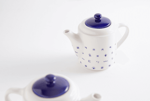 한글 패턴 차주전자 (패턴 3종)