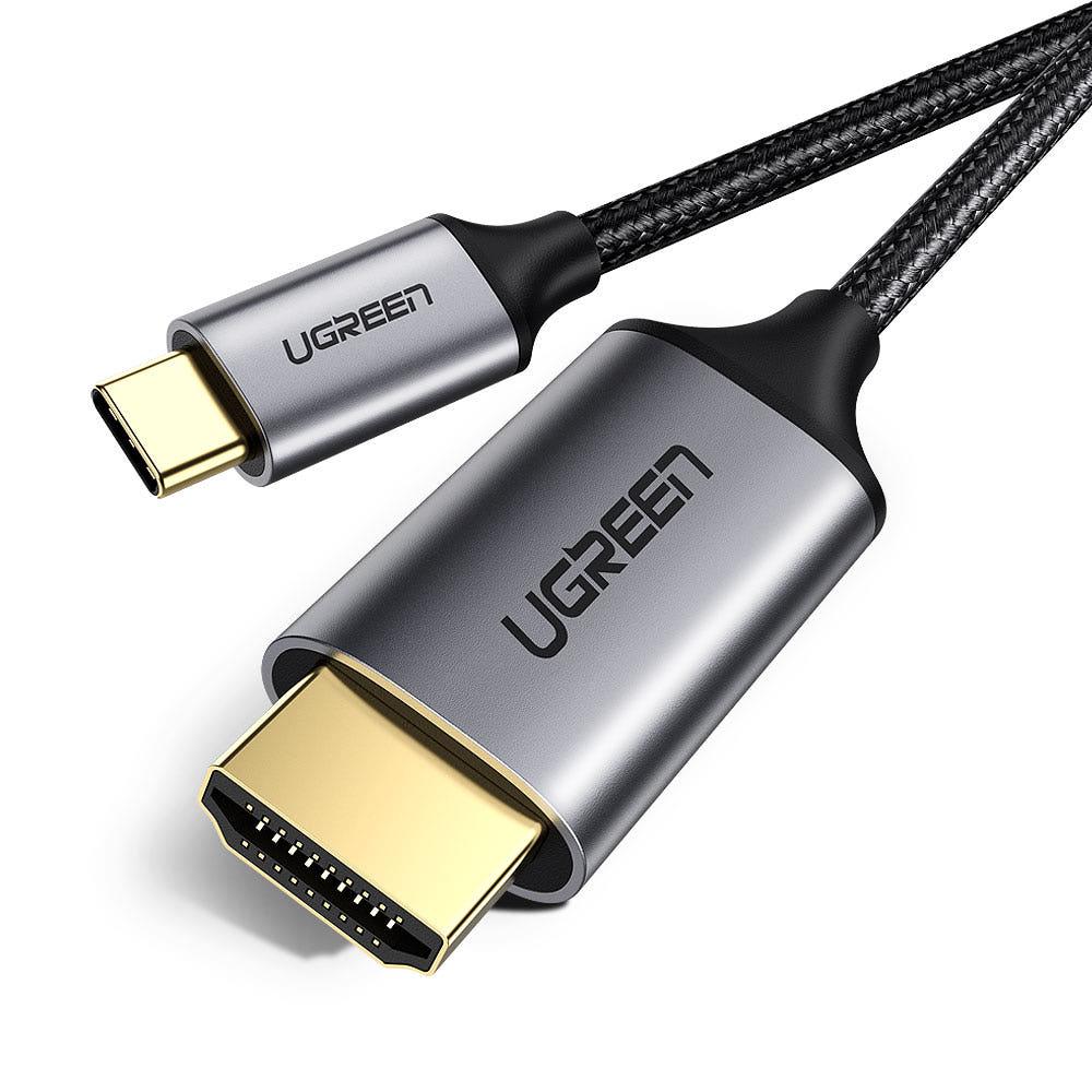 유그린 울트라 4K C타입 to HDMI V2.0 미러링 케이블 1.5m MM142