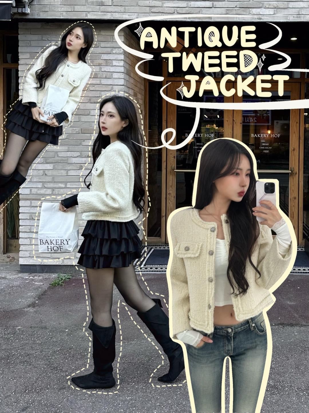 Antique tweed jacket