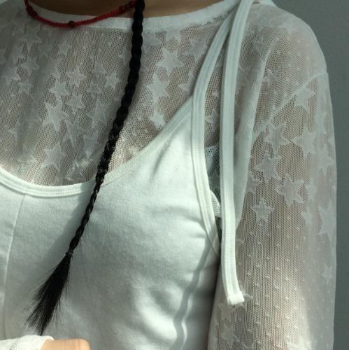 (2 C ᵒ l o🅡) 별 레이어드 시스루 T