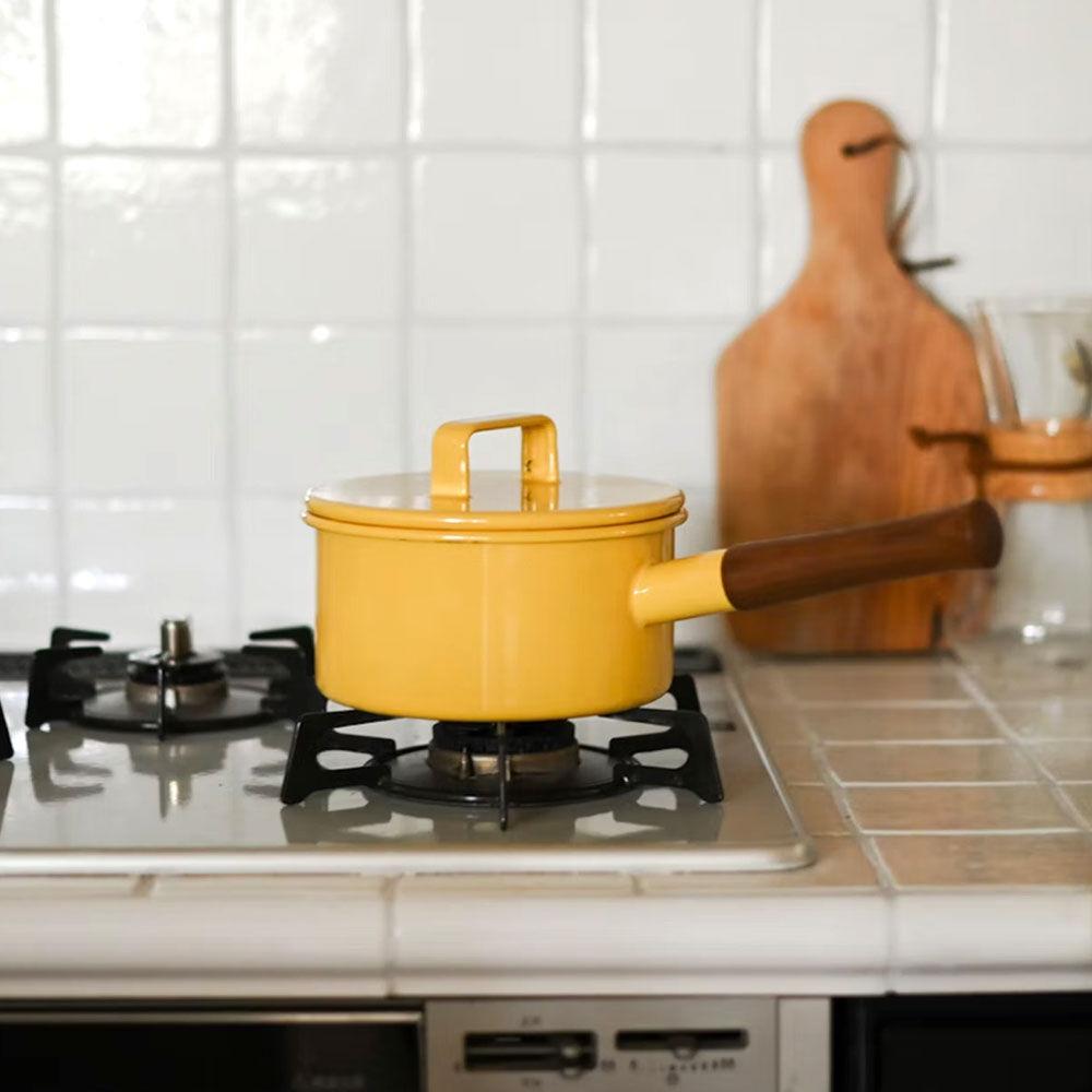 365메소드 16cm 편수냄비 옐로우