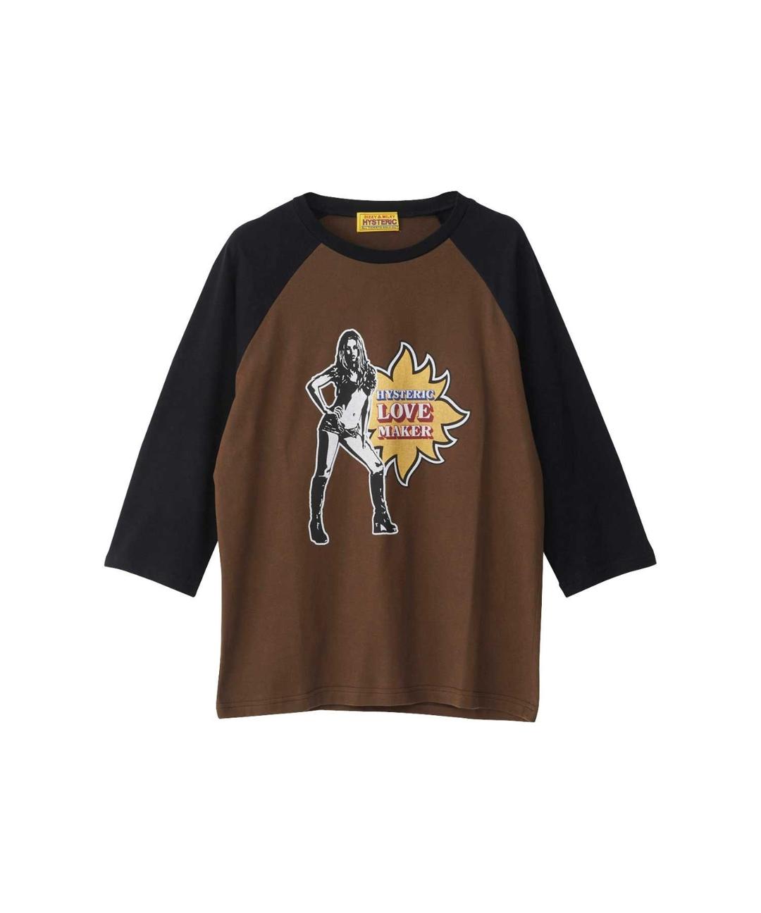 LOVE MAKER 七分袖Tシャツ|HYSTERIC GLAMOUR WOMEN | HYSTERIC GLAMOUR ONLINE STORE ヒステリックグラマーオンラインストア
