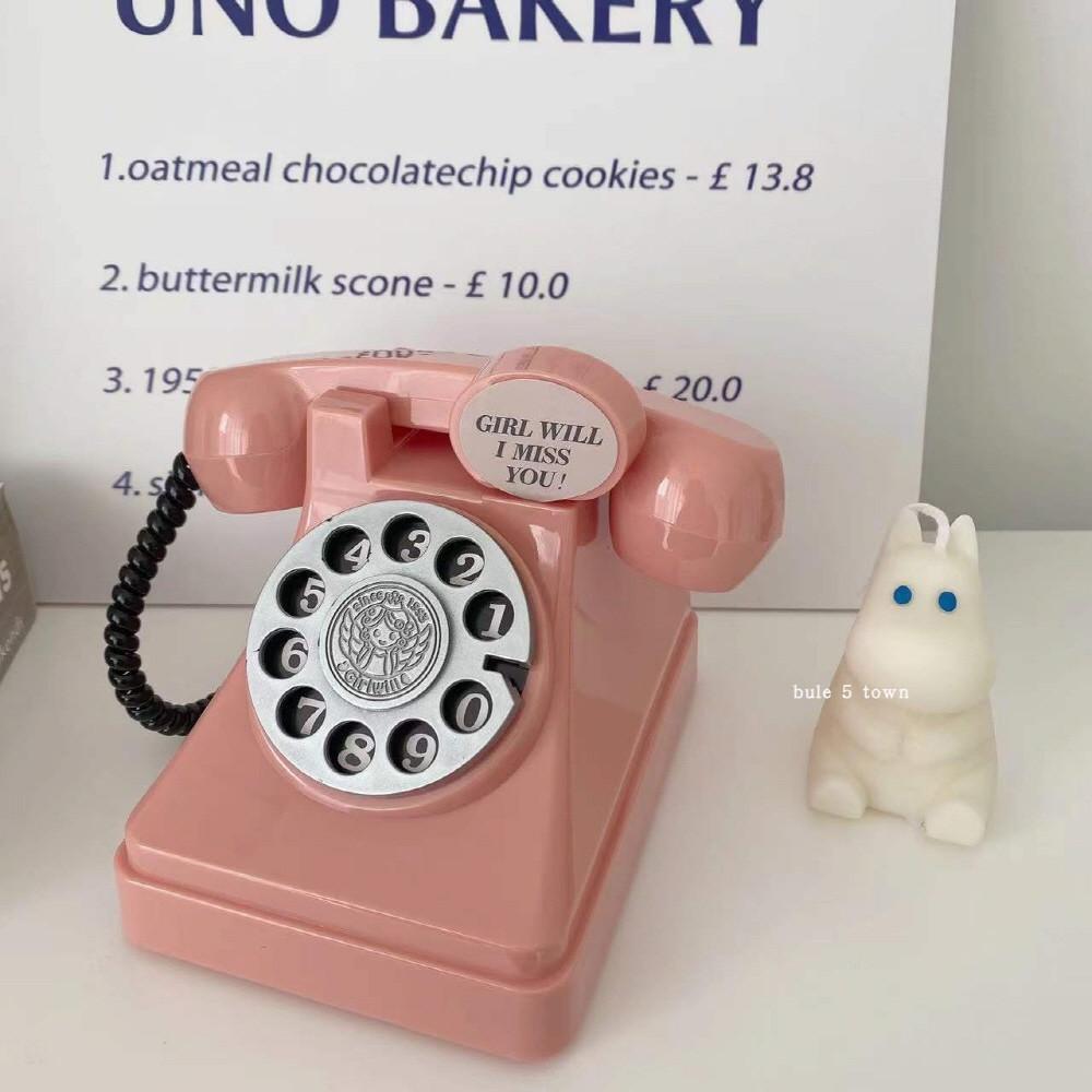 히포슈슈 전화기 저금통 인테리어 소품 데코 책상꾸미기