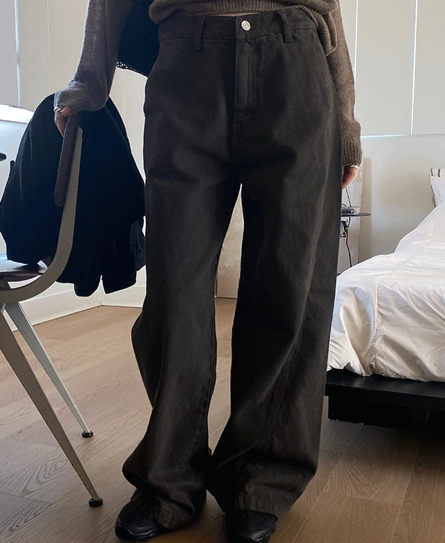 체스넛 브라운 다잉 팬츠 (*7-10일 소요)