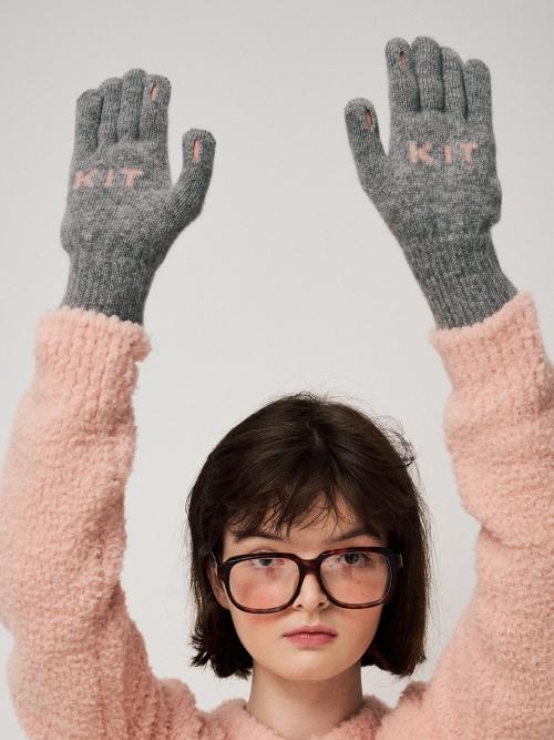 11/6 순차배송_MESSAGE GLOVES, MELANGE GREY