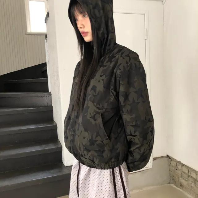 [당일발송] star camo jumper