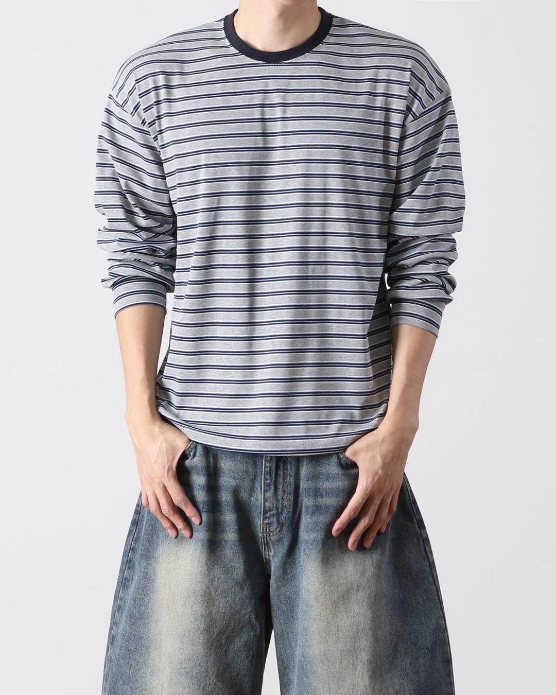 윌리 스트라이프 롱슬리브