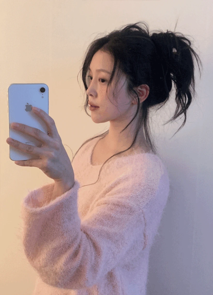 퓨레 브이 니트 (5colors) 신상할인♥︎