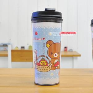 리락쿠마 텀블러525ml[딸기냠냠/블루]RK018
