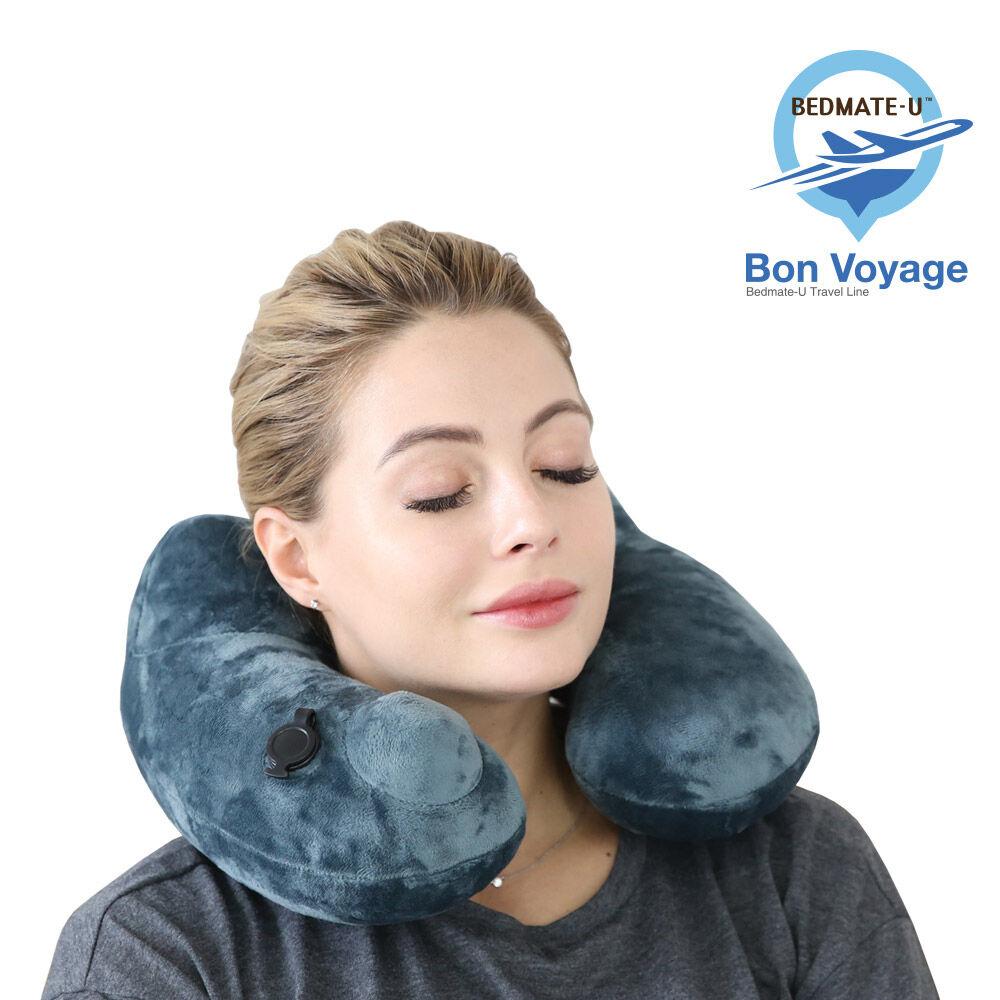 베드메이트유 에어 펌프 여행용 목베개 풀세트 (트래블 목쿠션)
