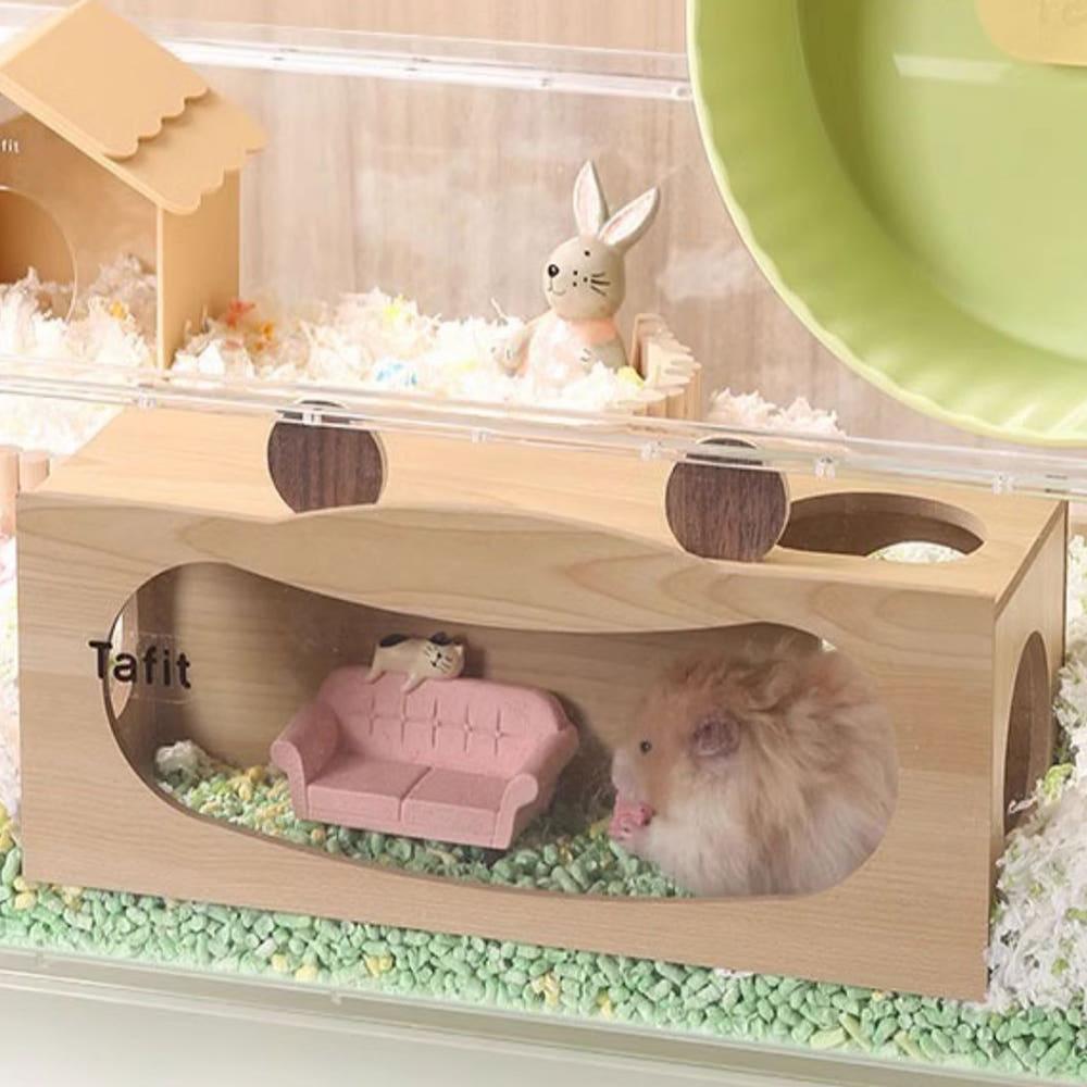 타핏 햄스터은신처 햄스터관찰존 꽃게은신처