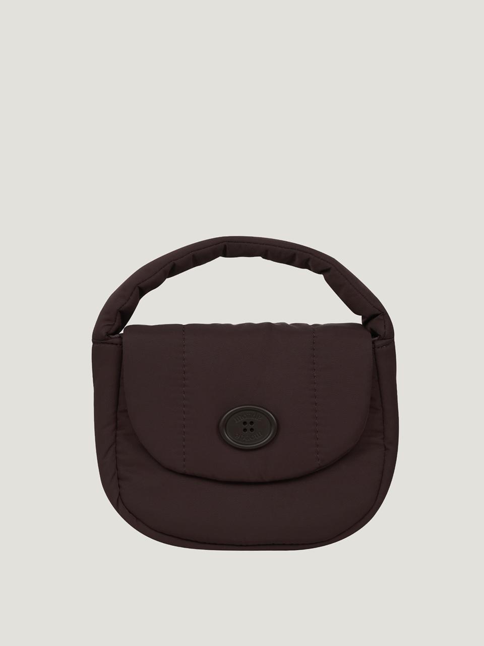 [예약상품]Classic Button Padding Cross bag_3COLORS