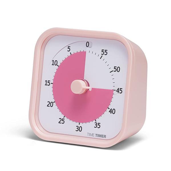 TIME TIMER 홈 MOD 60분 타이머 시계 홈 에디션 피오니 핑크