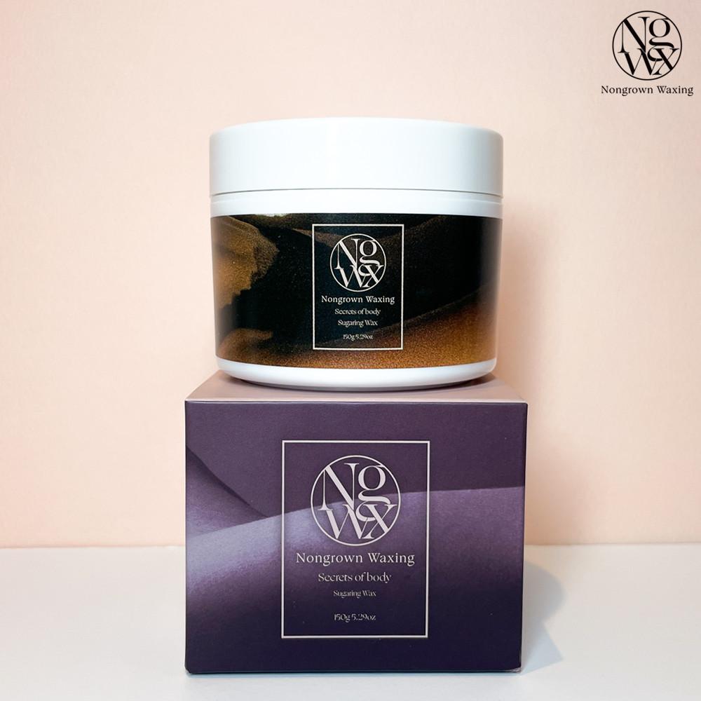 논그로운 브라질리언 셀프왁싱키트 남자제모크림 재료 눈썹 슈가링왁스 수염 테이프 임산부 인중