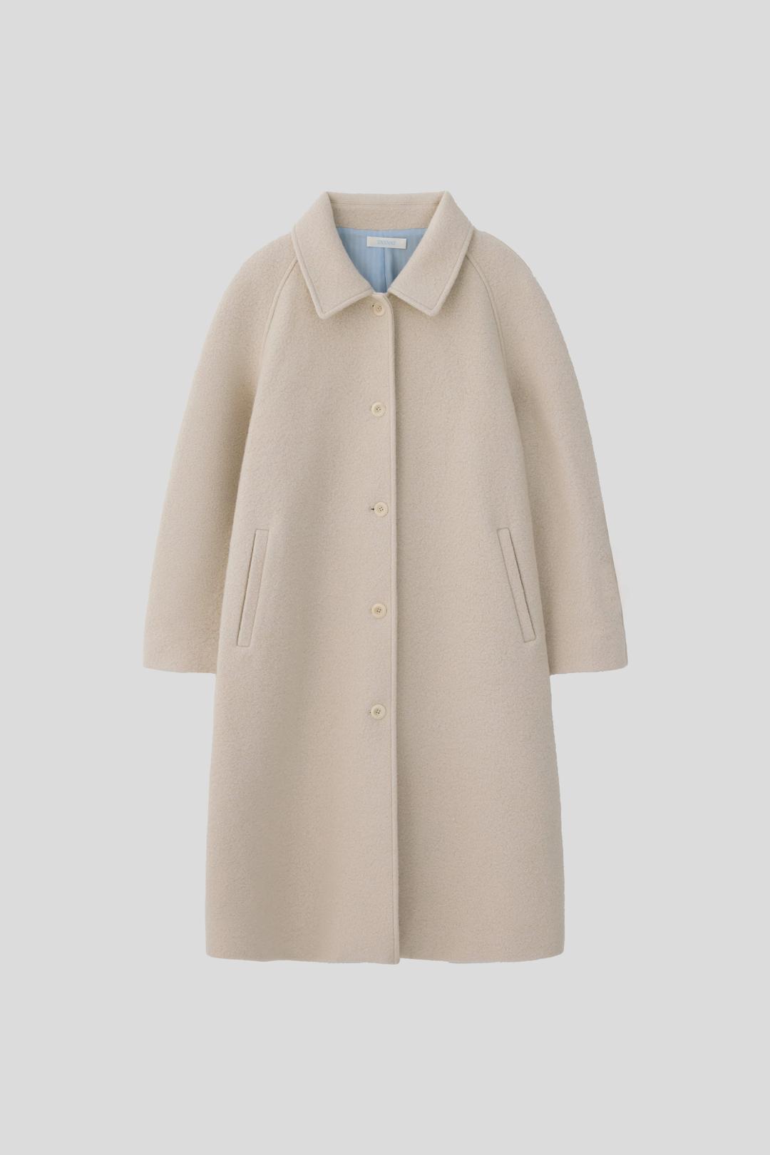 T/T Dew long coat (ivory)