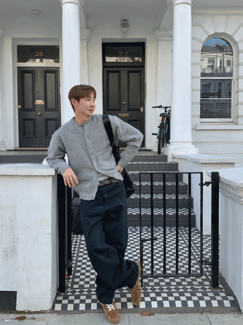 베이직 웜 커브드 팬츠 (5color)