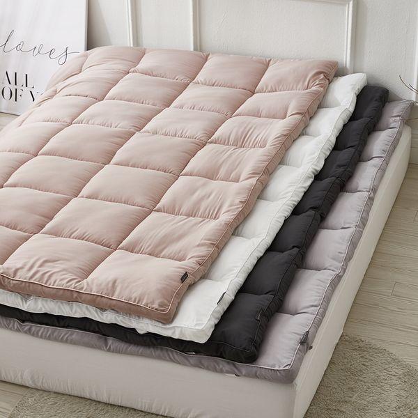 폭신함이 플러스 먼지없는 마이크로 화이버 매트리스 밴딩형 토퍼(Q)