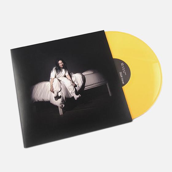 빌리 아일리시 LP When We All Fall Asleep, Where Do We Go Vinyl 바이닐 옐로우 한정반 엘피판