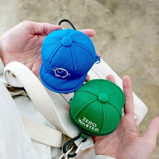 제로웨이스터 커플챌린지 모자파우치_2color