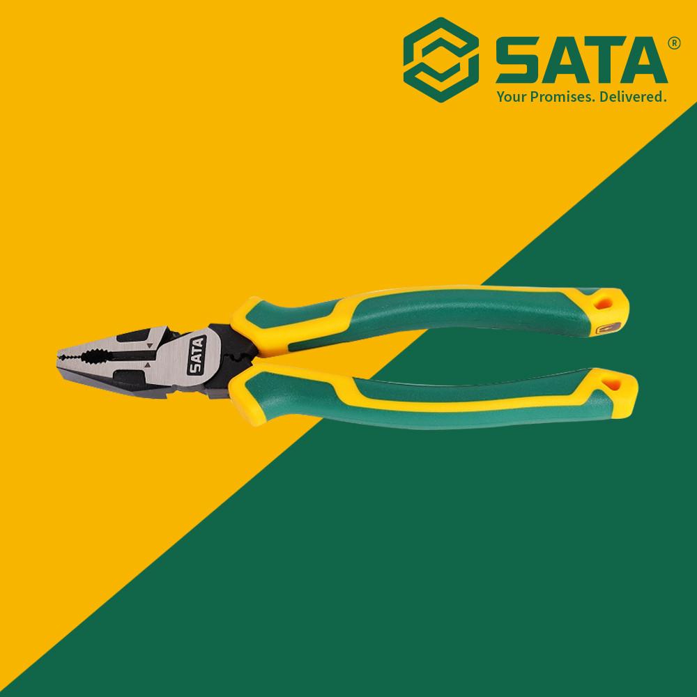 사타 프리미엄 펜치 8인치 뺀찌 롱노우즈 플라이어 70323D