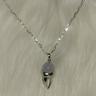 Teeth necklace (Blue Chalcedony)