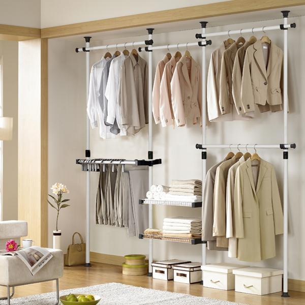 왕자 고정형 행거 화이트 시리즈