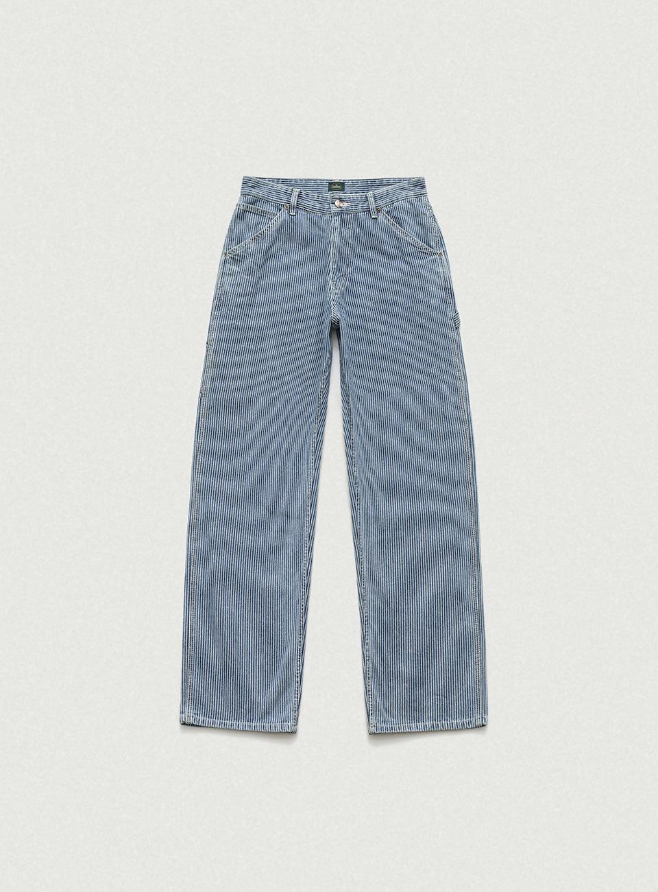 Hickory Striped Carpenter Denim Pants [7월 중순 순차 배송]
