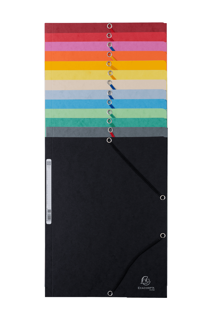 Elasticated Folder 3 Flap - A4