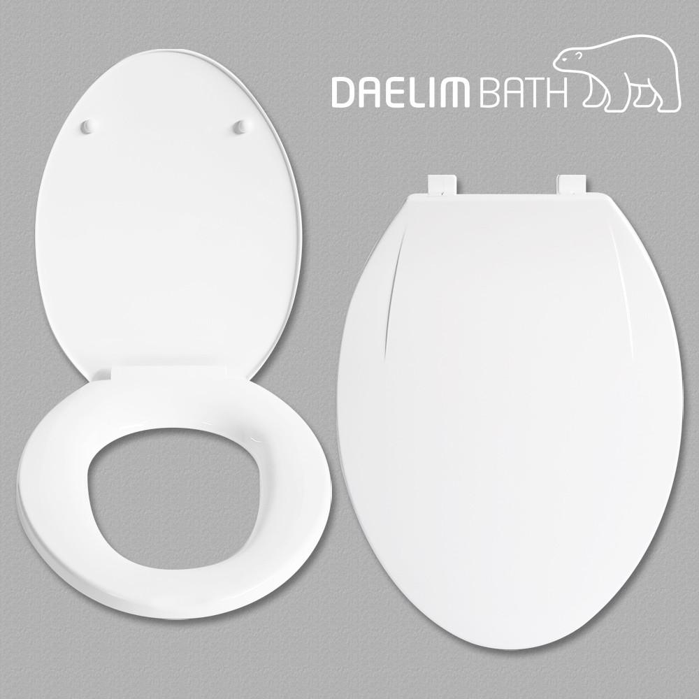 대림바스 하드 변기커버 대형 변기뚜껑 변기시트 무소음