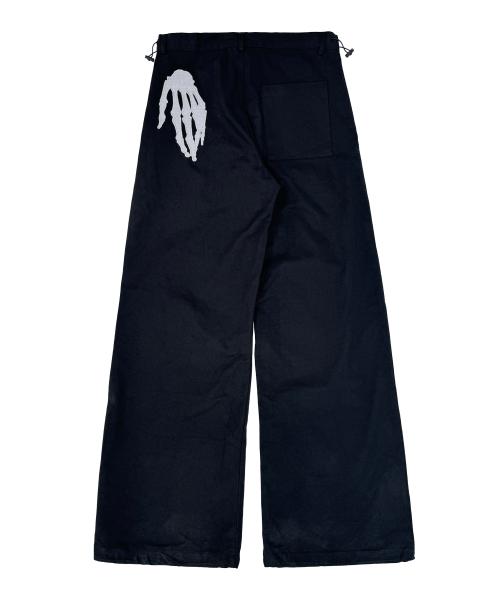 손뼈 블랙 팬츠 블랙