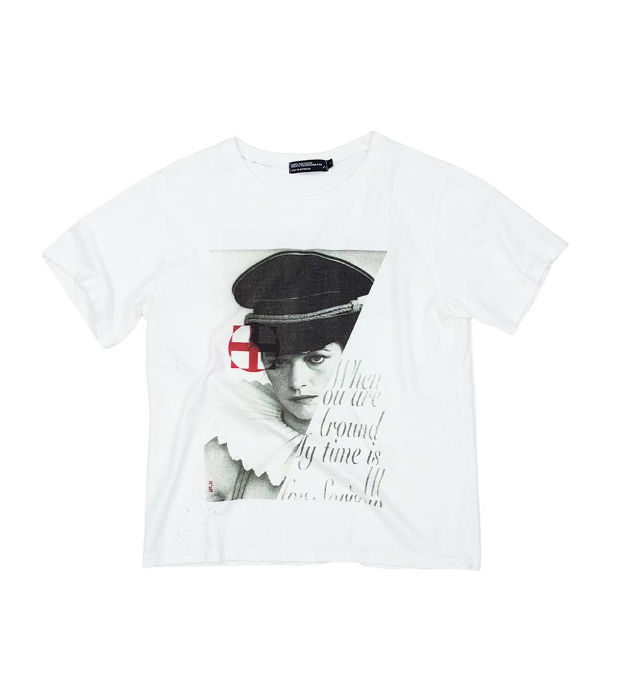 The Night Porter Distressed T-shirt
