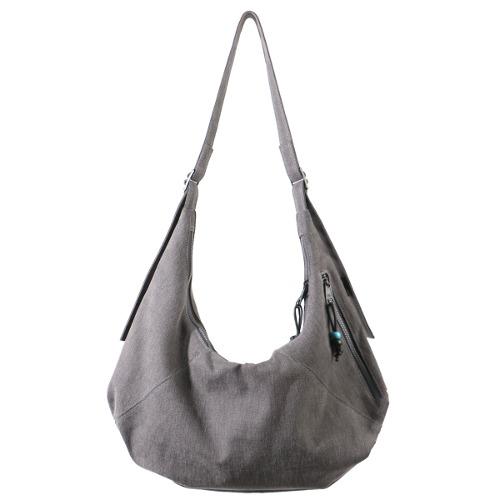 Bubilian Chic Croissant Cross bag_Dark Gray