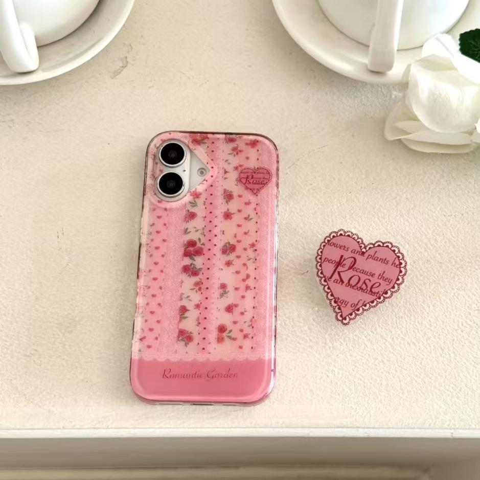 로즈핑크 하트톡 케이스