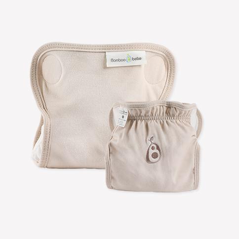 순한대나무 슈룸 방수 기저귀 커버_네추럴