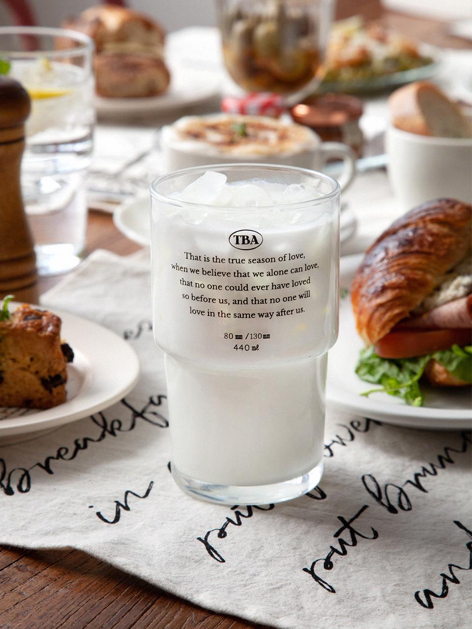 TBA 글라스컵 440ml TBA 004