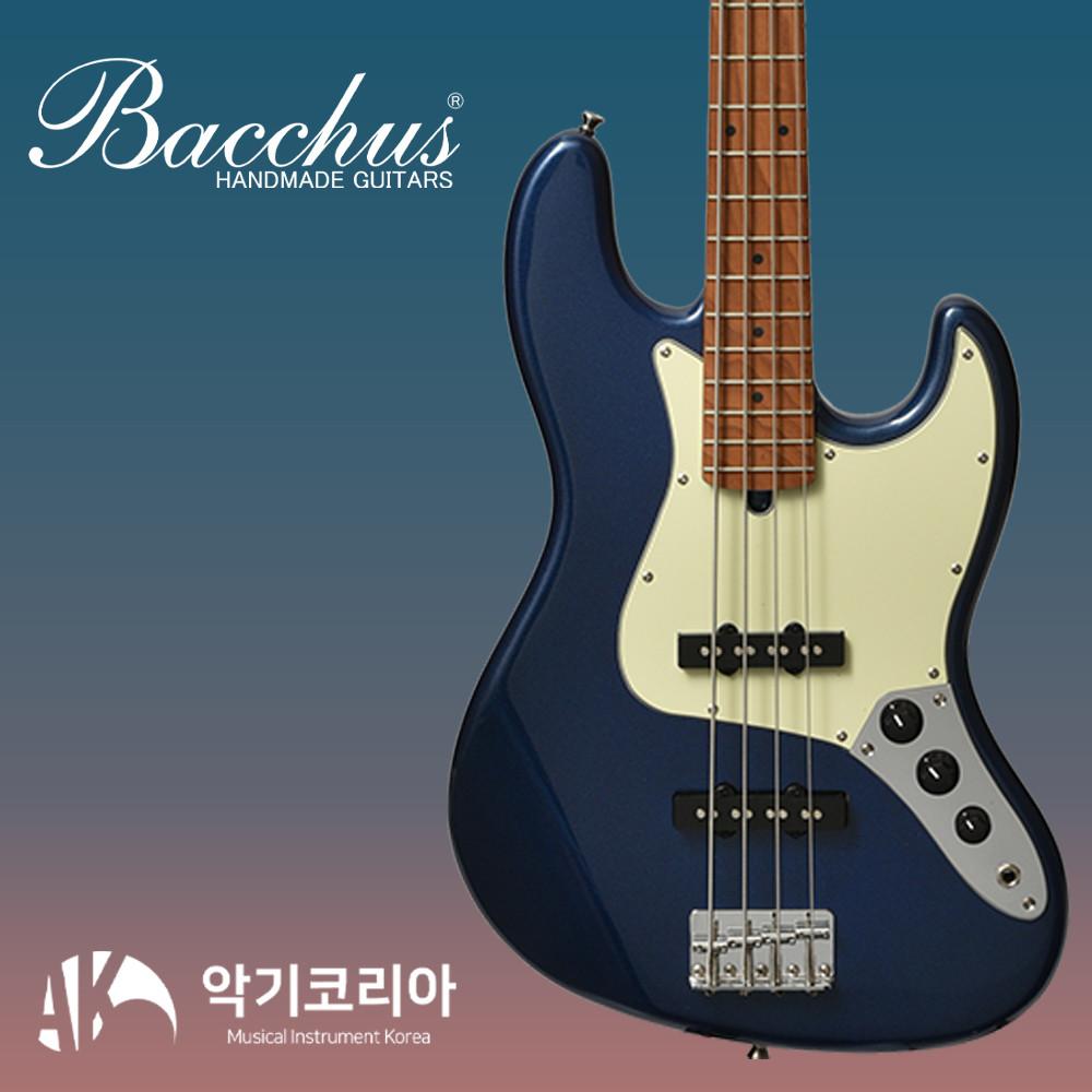 바커스 BJB-1 RSM/M DLPB 베이스 기타 로스티드 메이플 재즈 타입 Bacchus