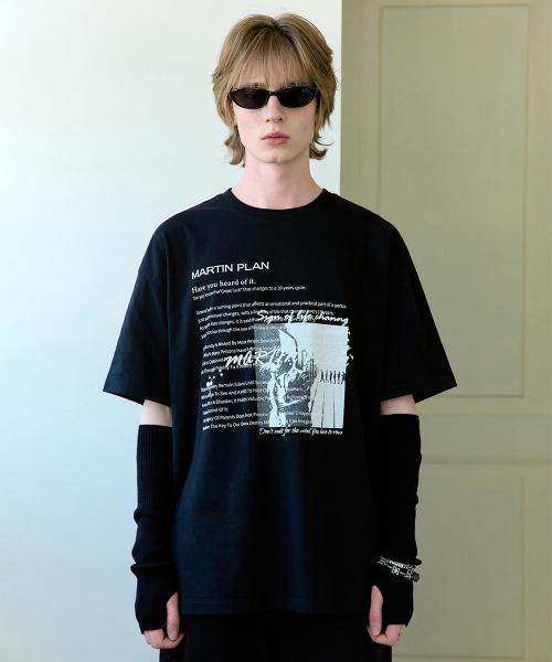 마틴플랜(MARTIN PLAN)  Legacy Sim Half T - BLACK - 사이즈 & 후기 | 무신사