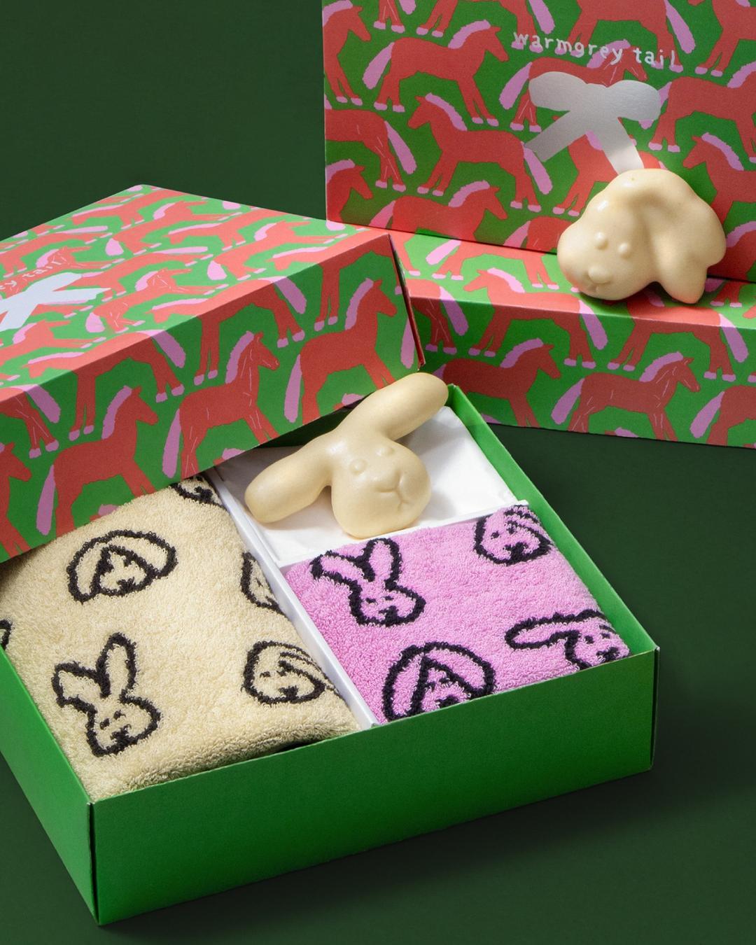 릴리프 솝 & 타월 세트 - 트리오 RELIEF SOAP & TOWEL SET - TRIO