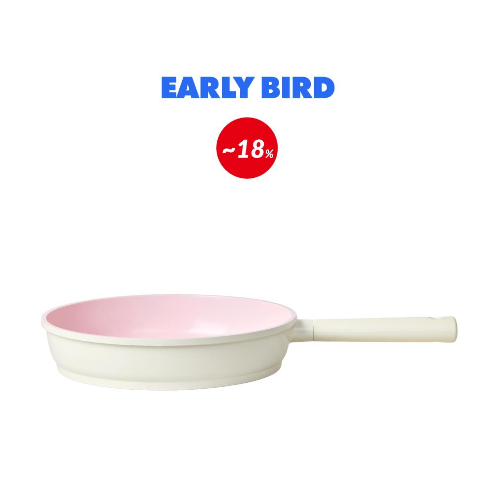 요리요리 28cm PAN INSIDE OUT MUTE PINK (9.5 발송)