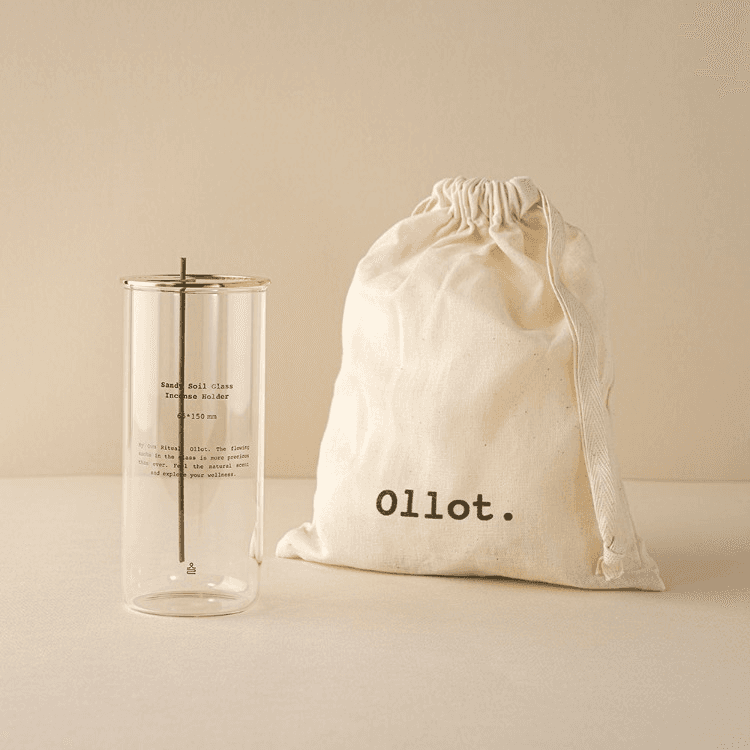 샌디 소일 글래스 인센스홀더