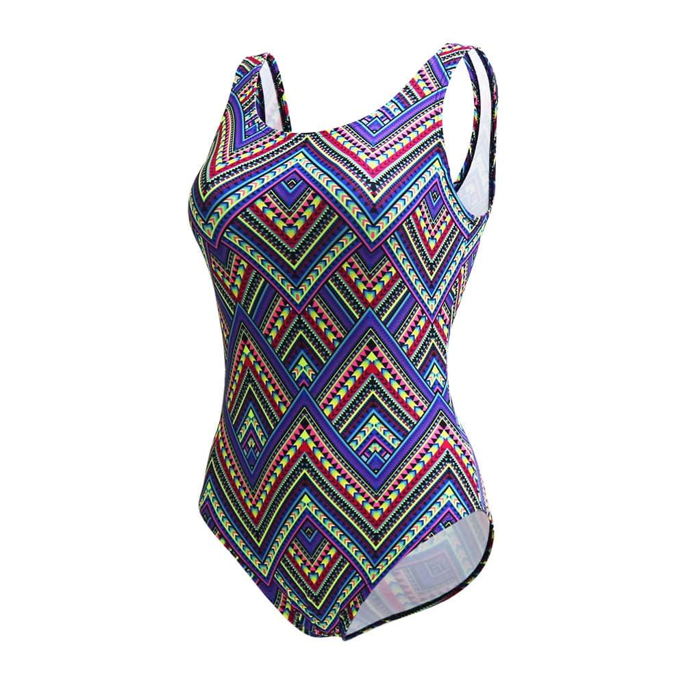 엑스블루 아쿠아복 U백 여자 실내수영복 XBL-0021-34