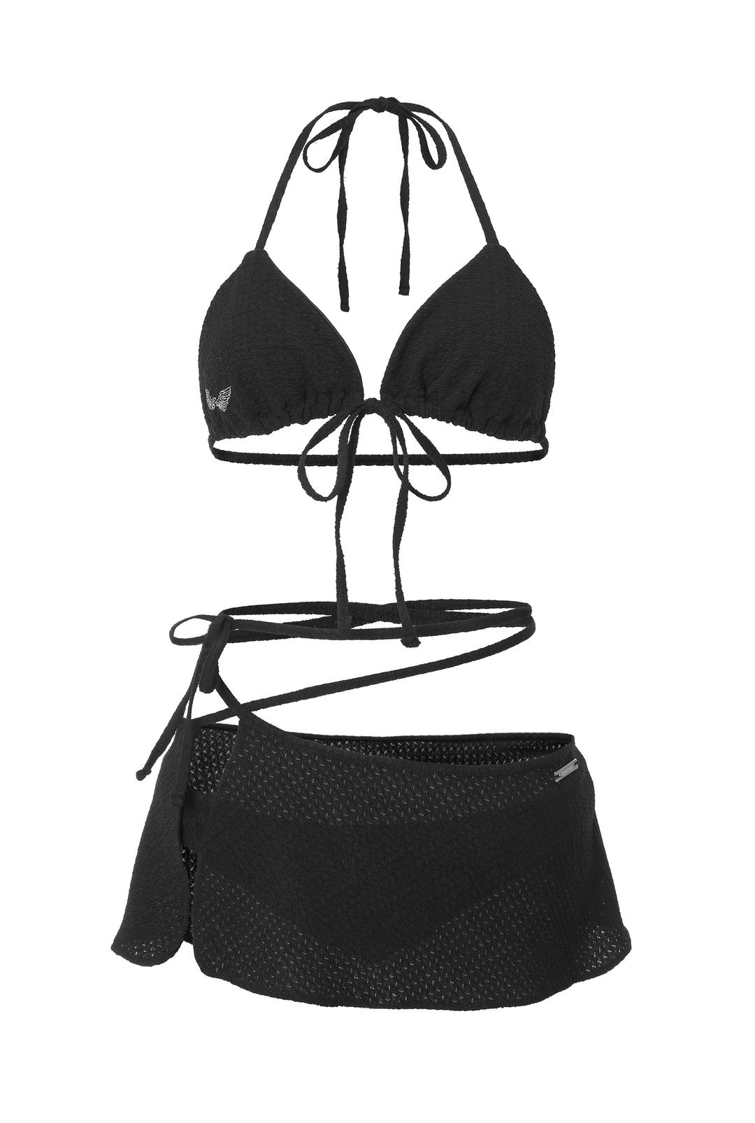 Angel tattoo strap bikini