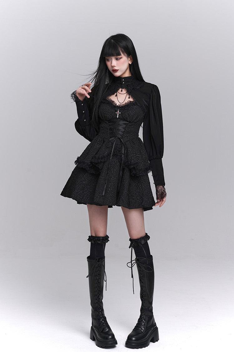 Gothic Style Suspender Dress/Waistcoat LAD0155