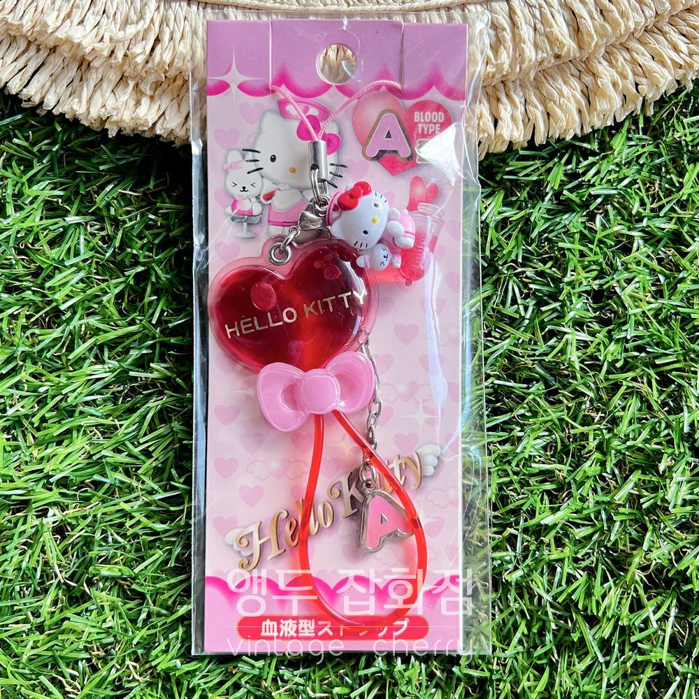 [앵두 잡화점] HELLO KITTY 헬로키티 2010 혈액형 A형 간호사 키티 스트랩