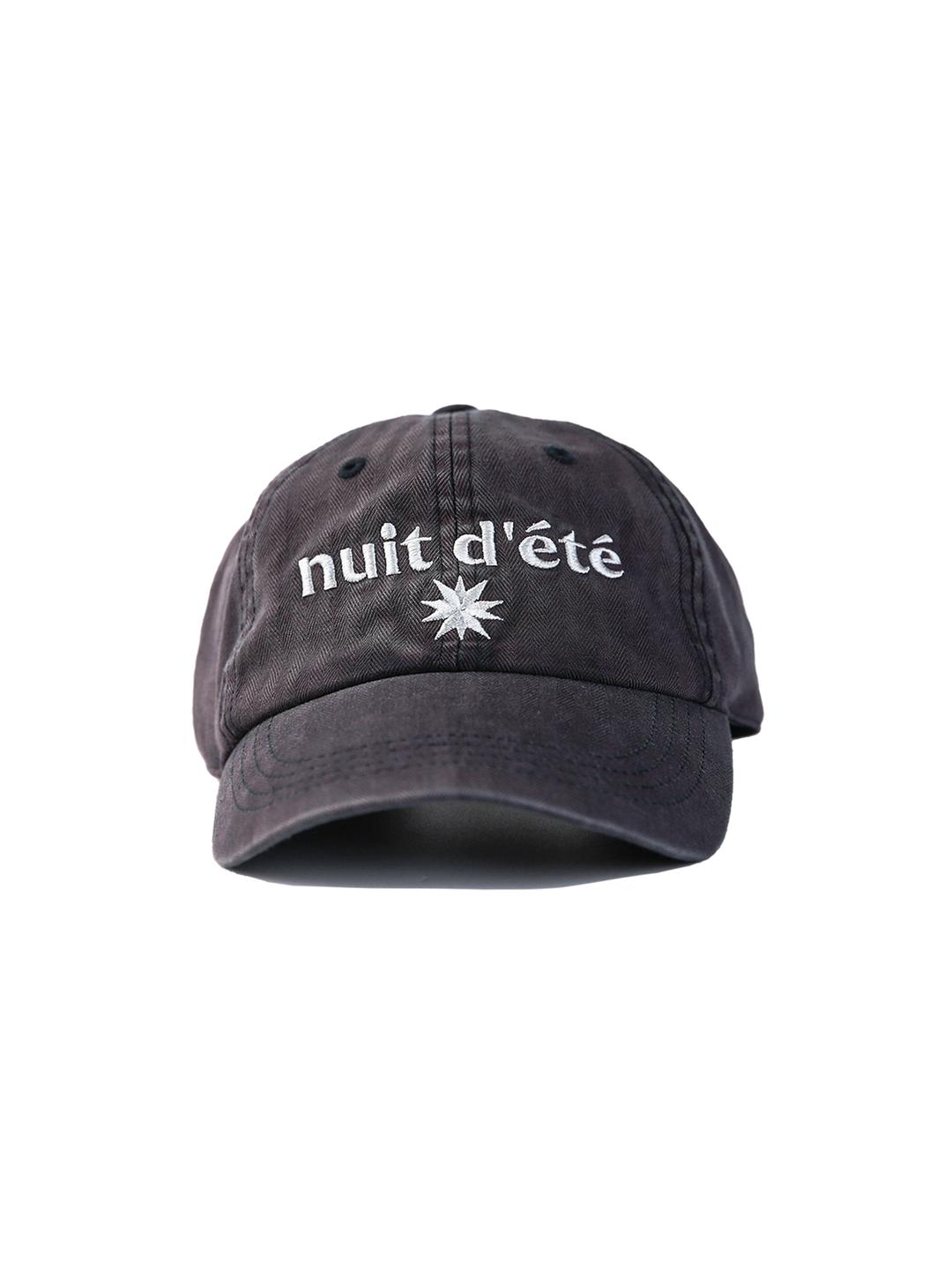 WASHED LOGO CAP-VINTAGE NAVY