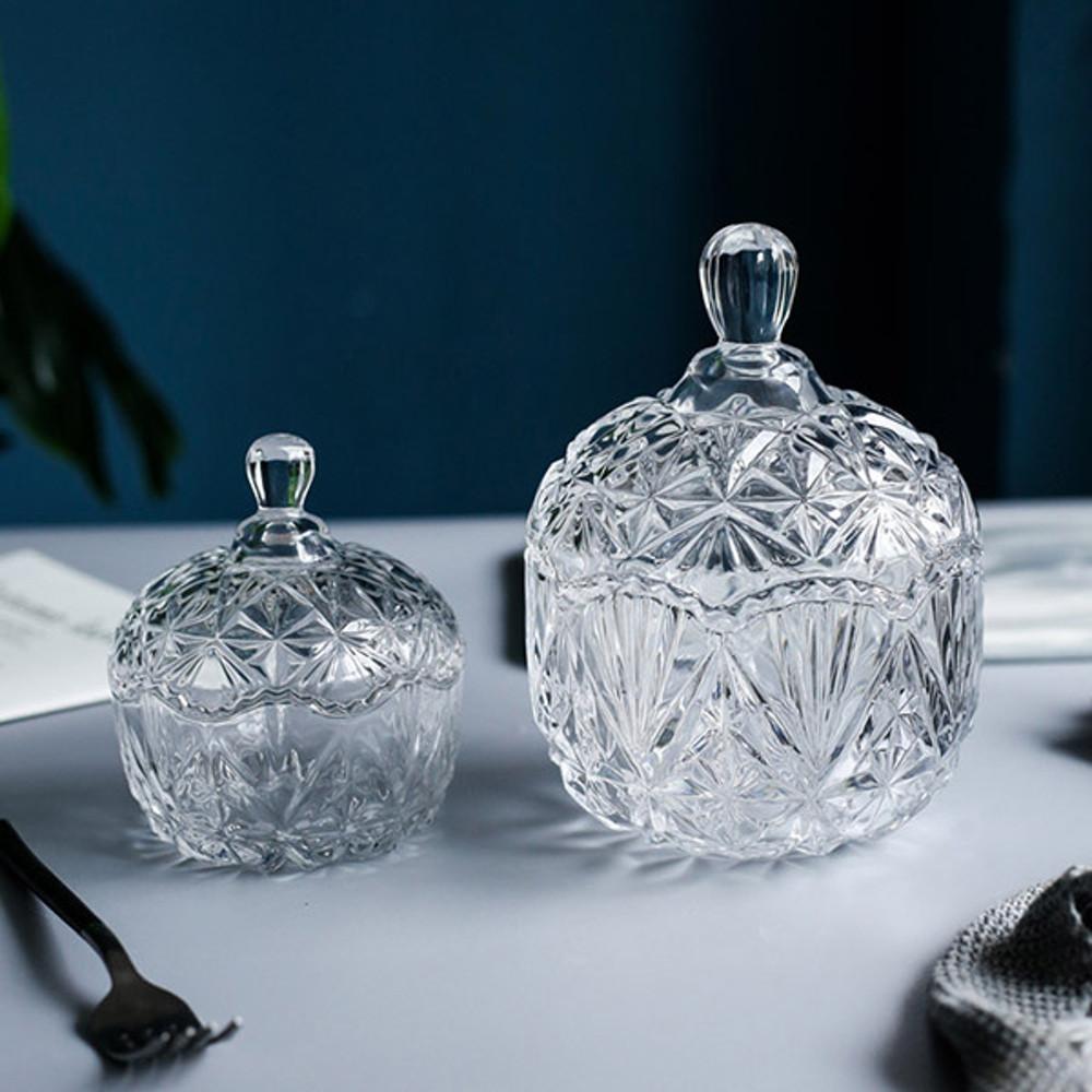 로에드 크리스탈 유리 악세사리 보석함 주얼리 소품 보관함 C type