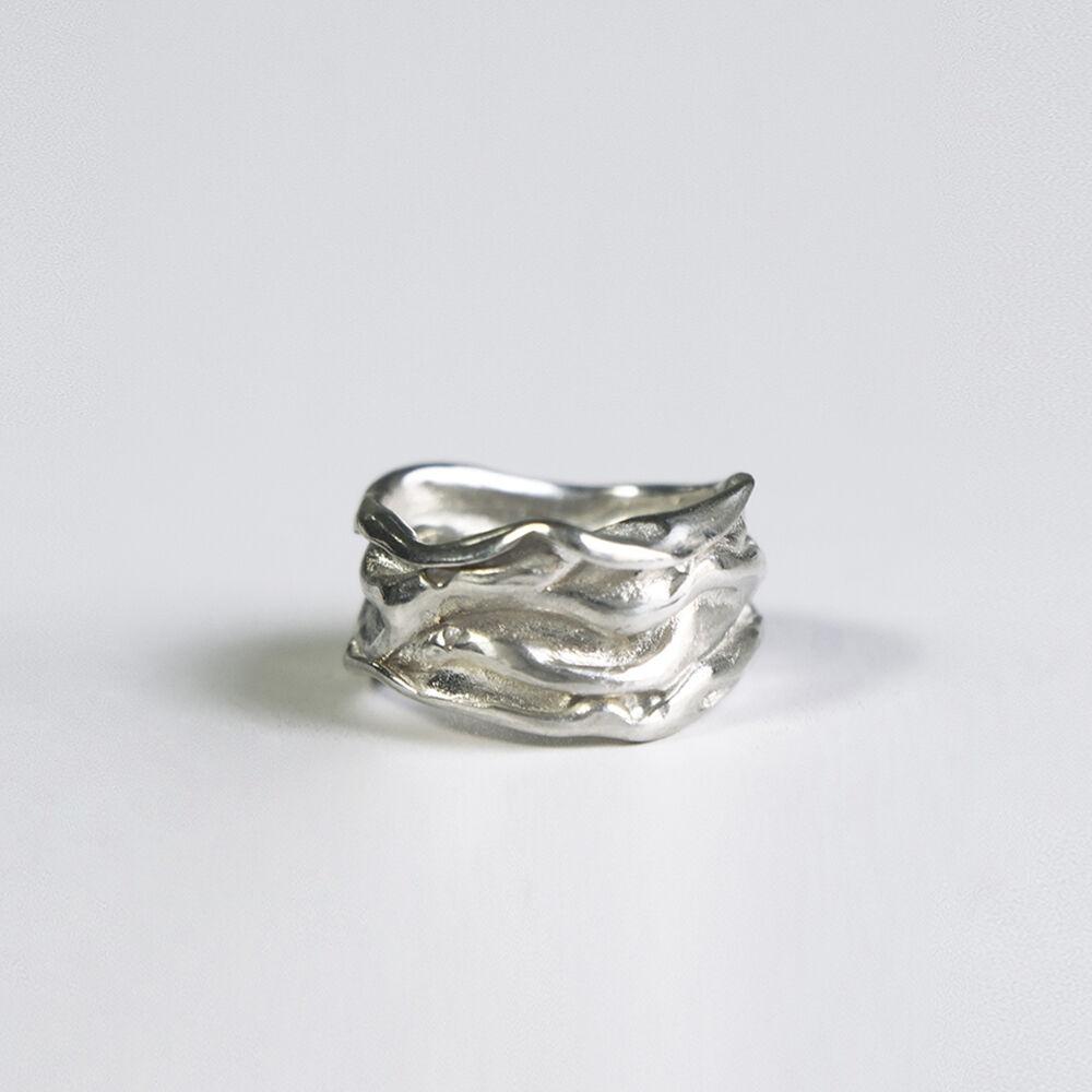 [Silver925] Rough Texture R2T