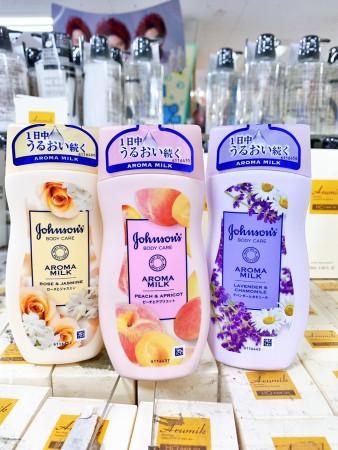 이런 상품 어때요? 존슨즈 엑스트라 바디케어 아로마밀크 로즈앤자스민, 라벤더카모마일, 피치살구 200ml